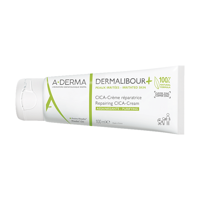A-DERMA DERMALIBOUR+ CICA Восстанавливающий крем 100 мл