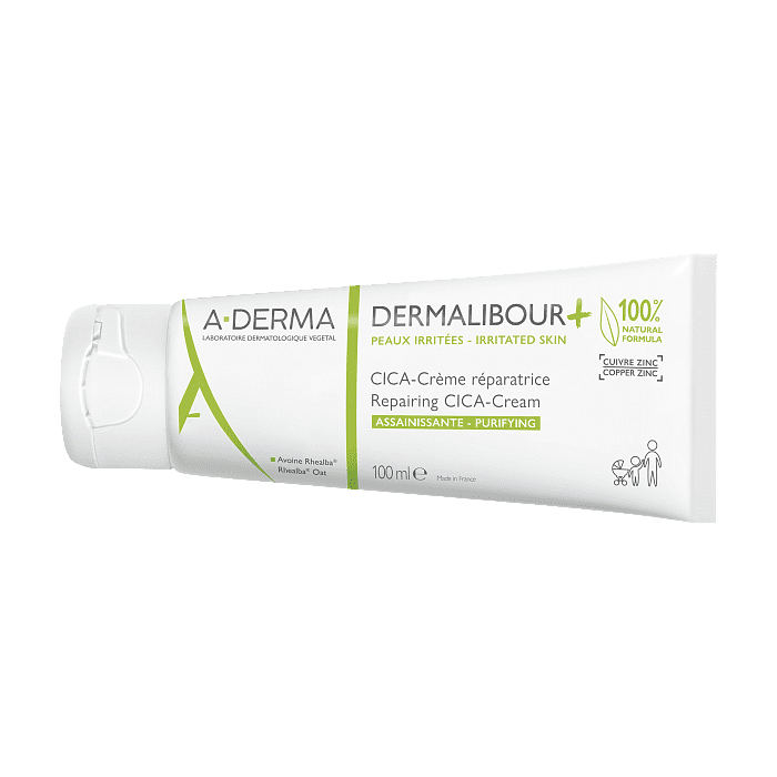 A-DERMA DERMALIBOUR+ CICA Восстанавливающий крем 100 мл