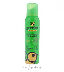 Гардекс Фэмили (Gardex Family) Аэрозоль-репеллент от комаров с алоэ вера, 150мл