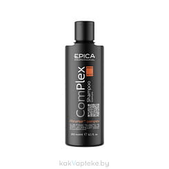 EPICA Professional Шампунь для защиты и восстановления волос с комплексом FiberHance bm, церамидами и протеинами шелка ComPlex PRO, 250 мл