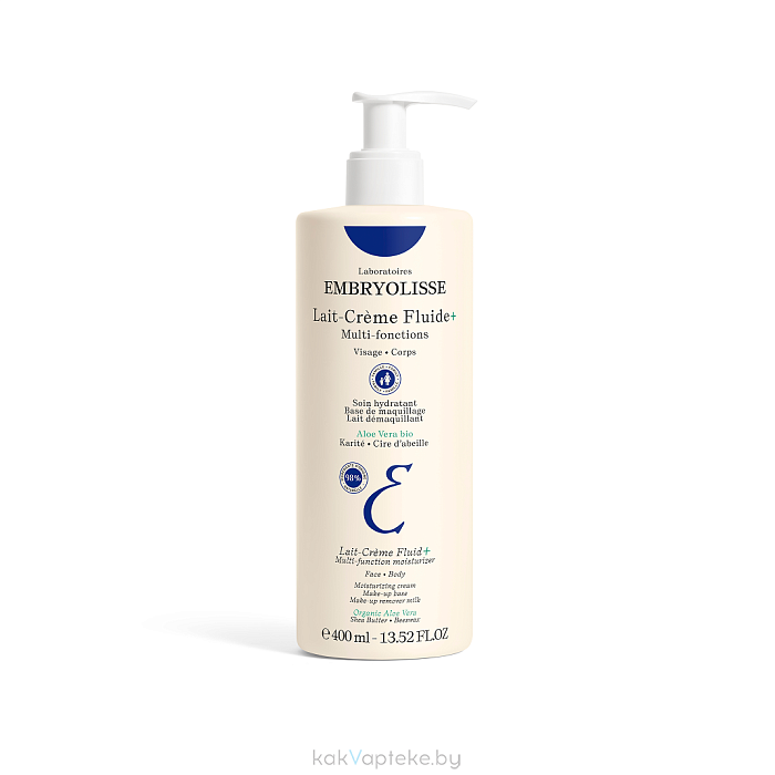 Laboratoires EMBRYOLISSE Многофункциональный увлажняющий крем-флюид  для детей с 3-х лет и взрослых 400 мл