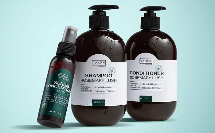 Tashe Professional Шампунь для волос "Rosemary lush", 500 мл