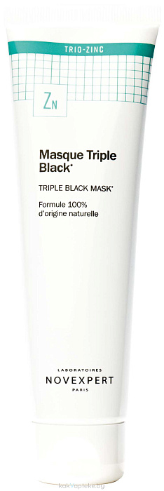 Novexpert Trio-zinc Очищающая маска тройного действия 70 г