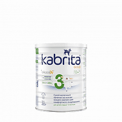Kabrita 3 GOLD Сухой молочный напиток на основе козьего молока для комфортного пищеварения  для детей старше 12 месяцев 400г