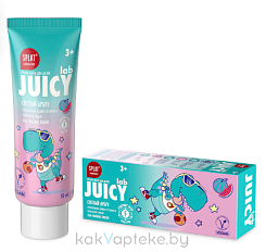 SPLAT JUICY Lab Детская зубная паста со фтором, со вкусом «Арбуз» 55 мл/72 г