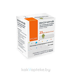 Тест-полоски  PROLIFE PT200  №25