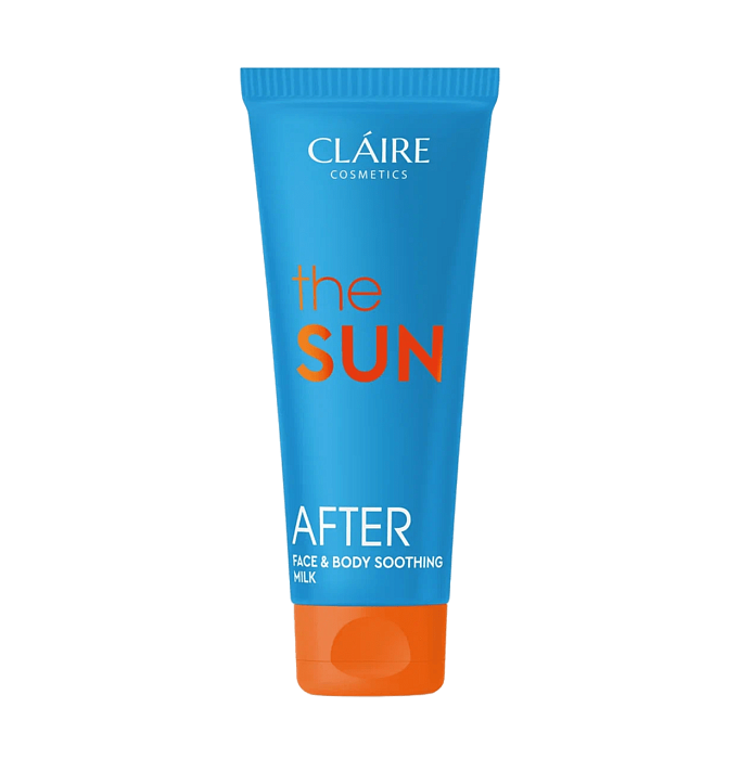 CLAIRE COSMETICS THE SUN Успокаивающее молочко для лица и тела после загара, 200 мл