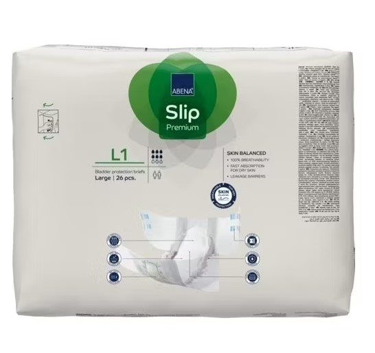 Abena Slip Premium Подгузники одноразовые для взрослых, 26 шт