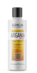 EPICA Professional Шампунь для придания блеска волосам с маслом арганы Argania Rise ORGANIC, 250 мл