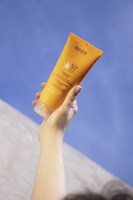 "LABORATORIOS BABE" Солнцезащитный лосьон SPF50+ 200 мл