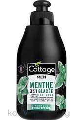 COTTAGE Шампунь и гель для душа для мужчин 3 в 1 ICY MINT/Shampoo – Shower Gel, 250 мл