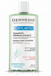 Dermedic CAPILARTE Шампунь норм.  для жирных волос с проблемой выпадения, 300мл