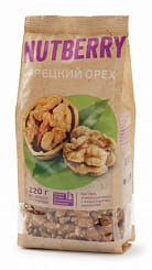 NUTBERRY Ядра грецкого ореха сушеные, 220 г
