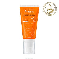 AVENE Солнцезащитный крем для чувствительной кожи SPF 50+ 50 мл