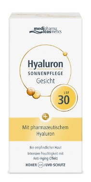 Hyaluron Medipharma cosmetics Солнцезащитный крем для лица SРF 30, 50 мл
