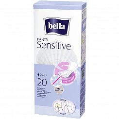 Bella Panty Sensitive Elegance Ультратонкие женские гигиенические ежедневные прокладки 20 шт