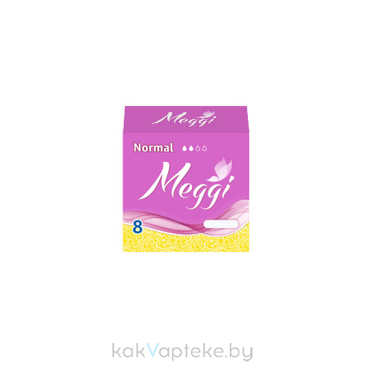 Тампоны гигиенические Meggi normal 8шт (MEG 718)