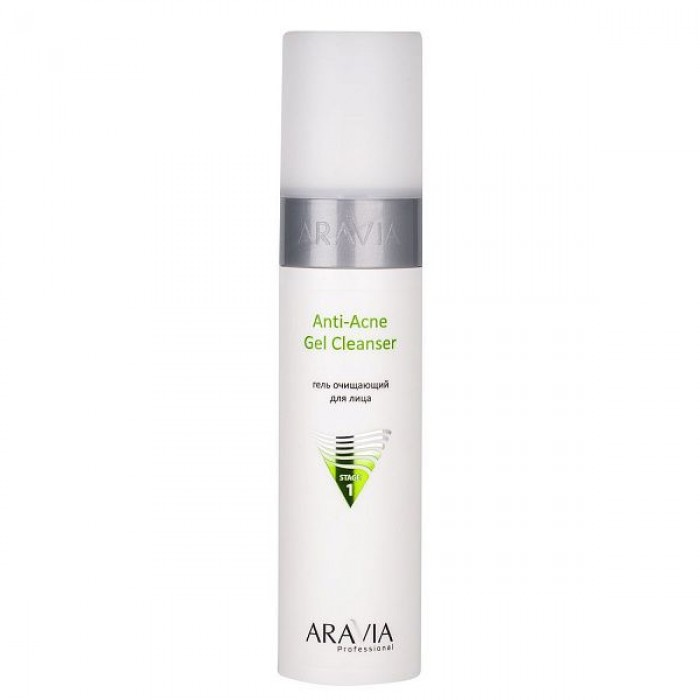ARAVIA Professional Гель очищающий  Anti-Acne Gel Cleanser, 250 мл