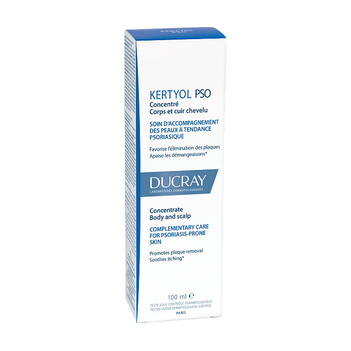 DUCRAY KERTYOL PSO Концентрат для тела и кожи головы 100 мл