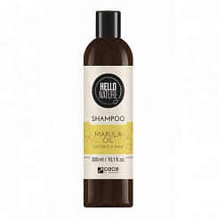 HELLO NATURE MARULA OIL Шампунь для волос с маслом марулы, 300мл