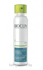 BIOCLIN DEO 24Ч Сухой спрей-дезодорант с легким ароматом для чувствительной кожи, 150 мл