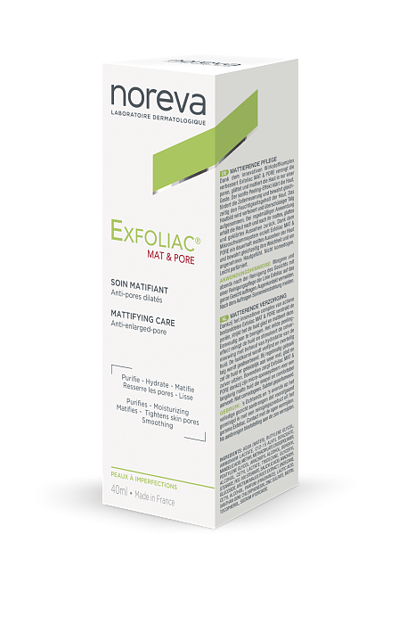 NOREVA ЭКСФОЛИАК МАТИРУЮЩИЙ И ПОРОСУЖИВАЮЩИЙ КРЕМ, 30 МЛ