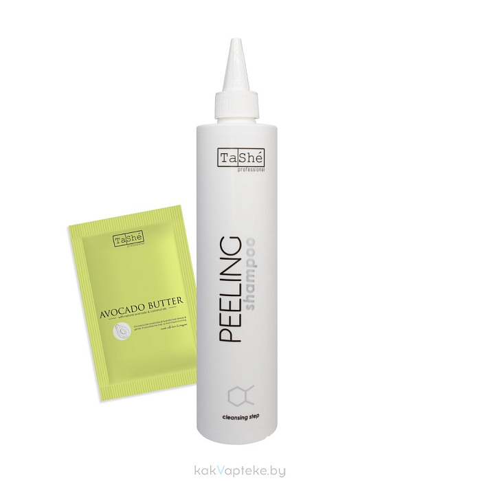 Tashe Professional Набор для тщательного очищения кожи головы "Scalp Care"( Шампунь для волос "Scalp Cleasing" , 300 мл+Баттер для волос Avocado hair butter,20 мл)