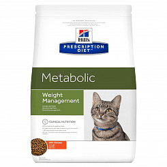 Hill's PD Meta  сухой корм для кошек корректировка веса 1,5кг 2147U