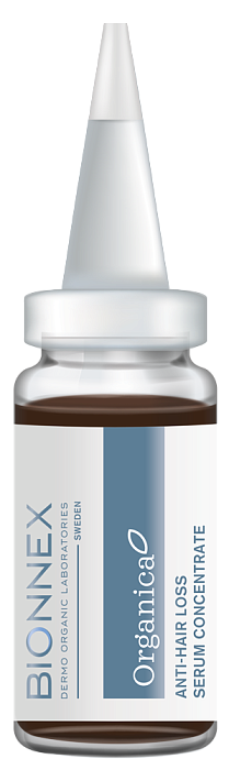 Bionnex Organica Концентрированная сыворотка против выпадения волос, 12шт по 10мл