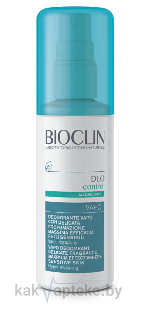 BIOCLIN DEO control Спрей-дезодорант максимальный эффект с легким ароматом для чувствительной кожи, 100 мл