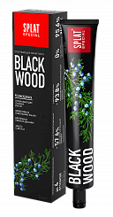 Splat Special Зубная паста Black Wood Черное дерево 75 мл.