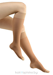 Гольфы AVICENUM/АВИЦЕНУМ PHLEBO 140 (плотные, закрытый носок), р-р M long  цвет 8010