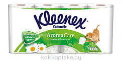 Туалетная бумага Kleenex Cottonelle Aroma Care Нежная ромашка, 3-х сл.,*8рул_нн.