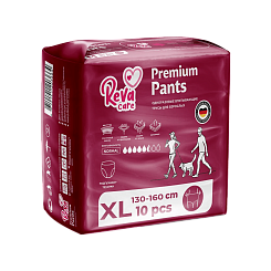 Reva Care Впитывающие трусы для взрослых Reva XL (обхват талии/бедер 130-160 см), 10 шт