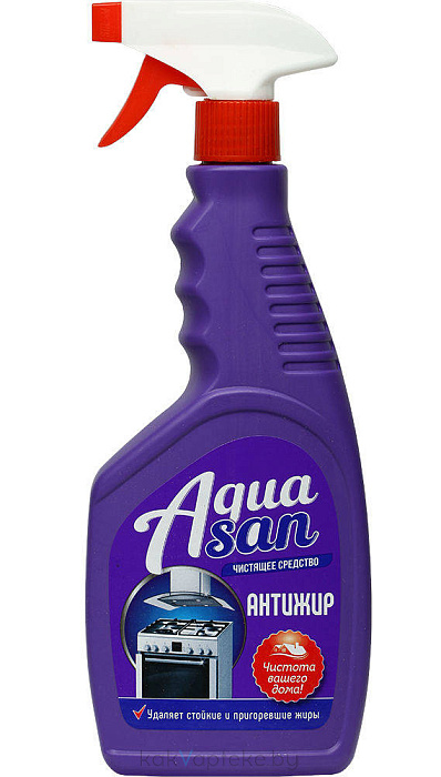 AQUASАN Средство чистящее щелочное "Антижир", 500мл