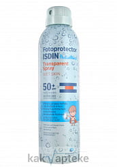 ISDIN Спрей солн.д/детей Fotoprotector ISDIN Pediatrics SPF50+ / Transparent Spray Wet Skin, 250 мл