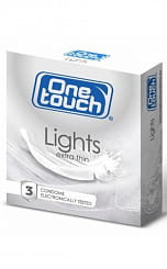 One Touch Lights Презервативы, 3 шт