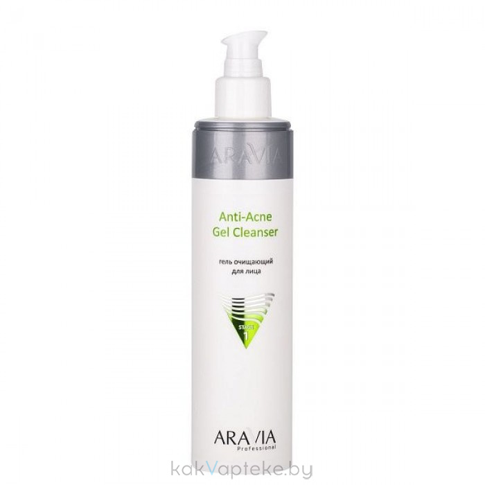 ARAVIA Professional Гель очищающий  Anti-Acne Gel Cleanser, 250 мл