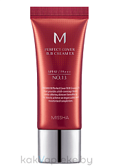 MISSHA BB-крем M Perfect Cover BB Cream EX SPF42/PA+++ No.13 (Bright Beige), 20мл