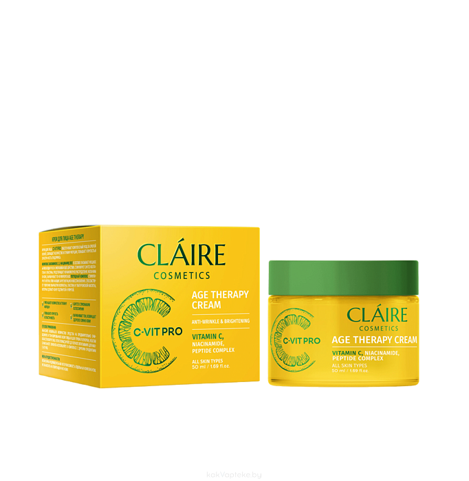 CLAIRE COSMETICS C-VIT PRO Крем для лица  AGE THERAPY, 50 мл