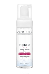 Dermedic REDNESS Успокаивающая очищающая пена для лица 170 мл