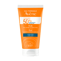 AVENE Флюид солнцезащитный для лица и шеи SPF50+ 50 мл