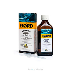 Фьорд FJORD норвежский рыбий жир со вкусом лимона  200мл