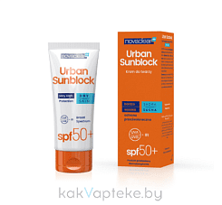 Novaclear Urban Sunblock Крем защитный для сухой кожи SPF50+, 40 мл