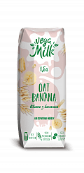 Vega Milk Напиток овсяный с бананом ультрапастериз 0,25 л