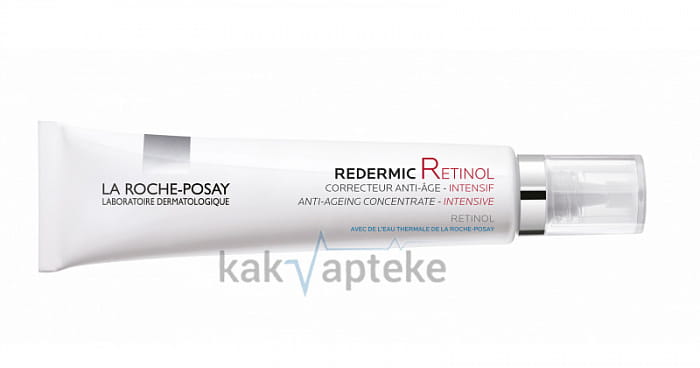 La Roche-Posay  Редермик Retinol Уход антивозрастной интенсивный концентрированный для кожи лица, шеи (и декольте) 30 мл