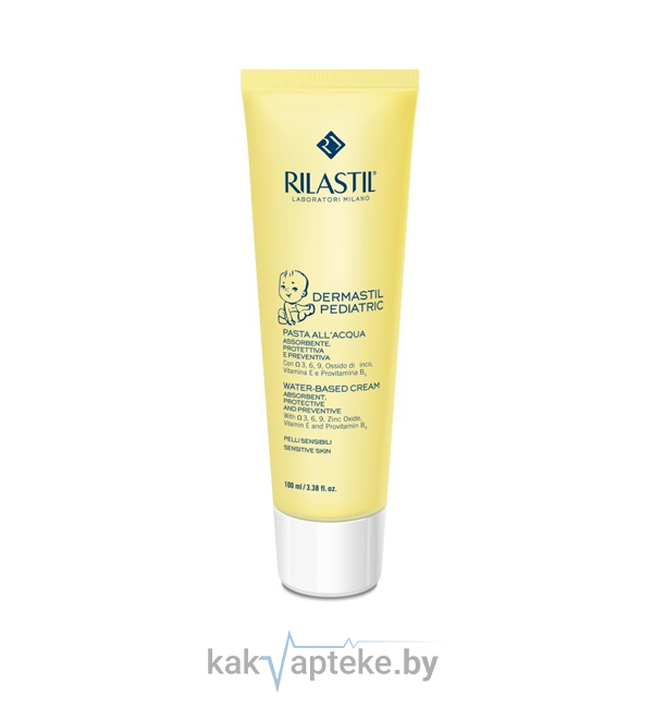 Rilastil DERMASTIL PEDIATRIC Крем на водной основе для чувствительной кожи младенцев и детей, 100 мл