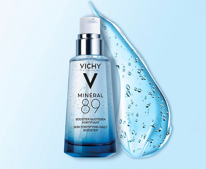 Vichy Гель-сыворотка ежедневный для кожи, подверженной агрессивным внешним воздействиям "Mineral 89" 50 мл