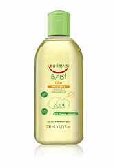 EQUILIBRA Baby Детское нежное смягчающее масло, 200 мл (новый дизайн)