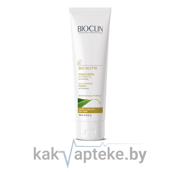 BIOCLIN BIO-NUTRI Питательная маска для сухих волос, 100 мл
